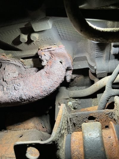 Rotten Exhaust Manifold